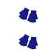 thumbnail image 1 of Sonducket 1 par de guantes de punto con medio dedo, manoplas elásticas sin dedos, portátiles para invierno, motocicleta, ciclismo de carretera, Azul oscuro 2Conjunto, 1 of 6