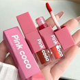thumbnail image 7 of Pink coco Soak Soft Mist Matte Lip Glaze Velvet Mist White Long-lasting non-fading lip gloss, 7 of 7