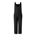 thumbnail image 1 of Overoles con aislamiento para mujer Pantalones de tirantes de bolsillo de color sólido Mono Pantalones largos Pantalones de esquí Pompotops qyievc961, 1 of 3