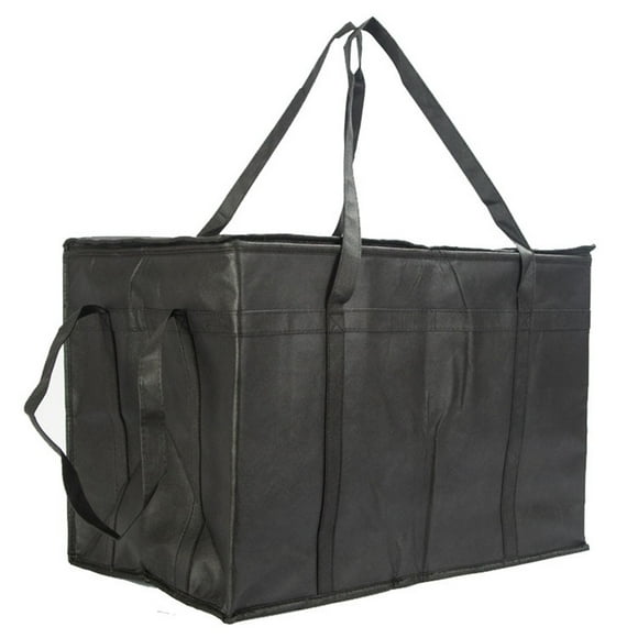 TechWave 1 Pack Insulated Food Bag Large Meal Grocery Tote Insulation Bag For Hot And Cold Food Commercial Large Capacity Reusable Warming Bag Bags Freezer Zipper Beeswax Paper Bread Oven Bags Small