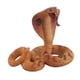 thumbnail image 2 of Modelo de serpiente de juguete, juguetes educativos de animales salvajes realistas de Halloween, figurita de serpiente artificial para Prop Marrón Hugo Juguetes de serpiente de simulación, 2 of 10