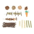 thumbnail image 4 of Juguetes para masticar para conejos Bling Bling resistentes y duraderos, 4 of 12