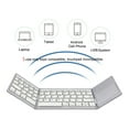 thumbnail image 3 of yeacher Foldable Bluetooth Keyboard with Touchpad Compatible with iOS/Mac OS - Multi Device Rechargeable Wireless Keyboard with Trackpad for iMac, iPad, iPad Pro, iPad Air, iPad Mini, iPhone, 3 of 7