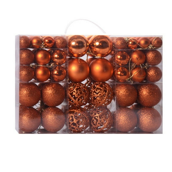 Vikakiooze 30/60mm Christmas Xmas Tree Ball Bauble Hanging Home Party Ornament Decor 100PC 2023
