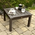 thumbnail image 4 of Highwood Adirondack Side Table - 24" W x 24" L x 16" H, Outdoor, Eco-friendly, Synthetic Wood, 4 of 8