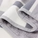 thumbnail image 4 of Injueey Mantón dividido de invierno de estilo británico para mujer - Cuadros de cobertura amplia con patrón delicado artesanal exquisito Decoración del hogar Rejilla gris y blanca 100*140cm, 4 of 6