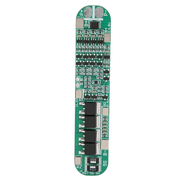 Tablero de Protección 185V / 21V 15A 5S Bms 5s 18v Bms 18650 5s Tablero de Protección BMS de Batería de Litio de Iones de Litio con Equilibrio para Baterías de Herramientas ANGGREK Otros