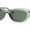 Slate - Green, variant on Womens Narrow Rectangular Cat Eye Retro Plastic Sunglasses All Black