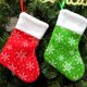 thumbnail image 4 of Weihnachts-Mini-Strümpfe, Packung mit 6 Schneeflocken-Prints mit Plüschmanschetten, eine klassische Strumpfdekoration Zhivalor CWY-0967, 4 of 5