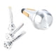 thumbnail image 4 of Boquilla de trompeta Mute Set 3C 5C 7C Zhivalor Accesorios para Instrumentos Musicales, 4 of 8