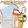 VIVIDCRAFT Label Printer,Bluetooth Thermal Shipping Label Printer