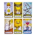 thumbnail image 5 of Tarot Cute Ghost Rider Waite | 78 Cartas de Fantasmitas + Manual Digital | Lectura Intuitiva y Adivinación, 5 of 5
