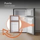 thumbnail image 5 of White Westinghouse  Refrigerador Frigobar 3 pies 85L  Modelo WWCR3085LHS  Congelador independiente y Dos Puertas  Puerta reversible y Luz interior  Condensador interno, 5 of 8