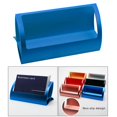 thumbnail image 4 of Creativo Soporte de Tarjeta apariencia de Q de Aleación de Aluminio, Soporte de Exhibición de Tarjeta de Nombre, exterior exterior exterior profesion de Negoci - Azul perfecl Tarjetero, 4 of 8