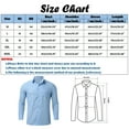 thumbnail image 4 of Gubotare Casual Shirts for Men Men's Long Sleeve Button Down Shirts Dress Casual Winter Regular Fit Top (,XL), 4 of 4