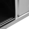 thumbnail image 5 of vidaXL Work Table with Sliding Doors 120x50x(95-97) cm Stainless Steel, 5 of 5
