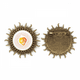 thumbnail image 1 of Vida de fresa dulce Pin de gancho de metal vintage con forma de sol Unbranded  M, 1 of 3