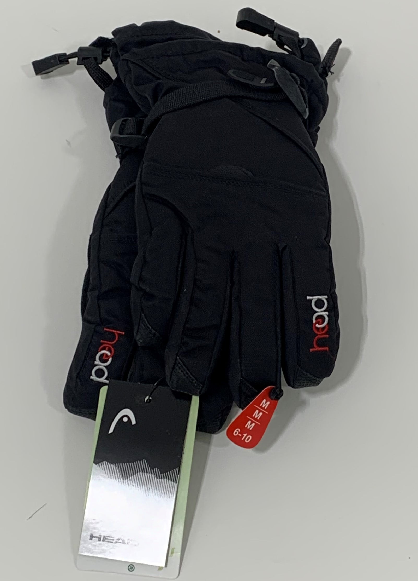 HEAD Juniors' DuPont Sorona Insulated Ski Snow Gloves, Black Medium 6