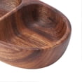 thumbnail image 3 of Walnut Wooden Dried Fruit Box, Large Capacity, Multifunctional, Serving Tray for Dried Fruit, Nuts, Snacks, Jewelry, Divided Elliptical Shape, 3 of 4