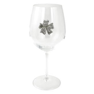 wine glass happy birthday Jeweled Stemless Wine Glass main image 0