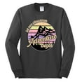 thumbnail image 2 of Wild Bobby Let Our Classroom Adventure Begin Mountain Sunset Light Colors Pop Culture Men Long Sleeve Shirt, Charcoal, 3X-Large, 2 of 6