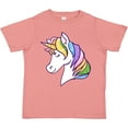 thumbnail image 3 of Inktastic Cute Rainbow Unicorn Boys or Girls Toddler T-Shirt, 3 of 5