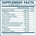 thumbnail image 3 of Premium Sleep Aid for Adults - Effective - Non Habit Forming - Natural Relief - Feel Refreshed - Proprietary Blend with Melatonin, Tryptophan, Magnesium, Valerian, Chamomile & More - 60 Veg, 3 of 8