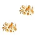 thumbnail image 1 of ZheElen Earring Stud Base Multi Stainless Handmade Popular Ear Pins Setting Daily DIY Jewelry Making Tool Beach Supplies Gold 8mm 2Set, 1 of 6