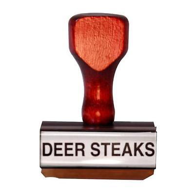 Brand New Deer Steaks Stamp