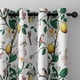 thumbnail image 2 of Cortinas opacas MYSKY HOME Floral, 160 x 160 cm, 2 paneles, color gris, 2 of 8