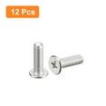 thumbnail image 3 of Uxcell M5x0.8x16mm 12 Pack Metal Flat Round Head Screws Phillips Drive Machine Bolt, 3 of 5