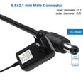 thumbnail image 2 of 28v 30v 31v 32v 0.5a 1a Adaptador de corriente Barredora Altavoz Audio Aspiradora Transformador Cargador Cable, 2 of 3