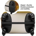 thumbnail image 4 of Summer Lemon print Travel Luggage Cover Elastic Washable Suitcase Cover Baggage Protector For 18-32 Inch Luggage, 4 of 6