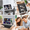 thumbnail image 3 of 2 in 1 tablet with keyboard Case Mouse Stylus Pen, Android 14 tablet,10.1 inch Wifi 6 Tablet , 6000mah Battery 8GB+64GB, Octa-Core Processor Work tablet, GPS Dual WIFI, 3 of 7