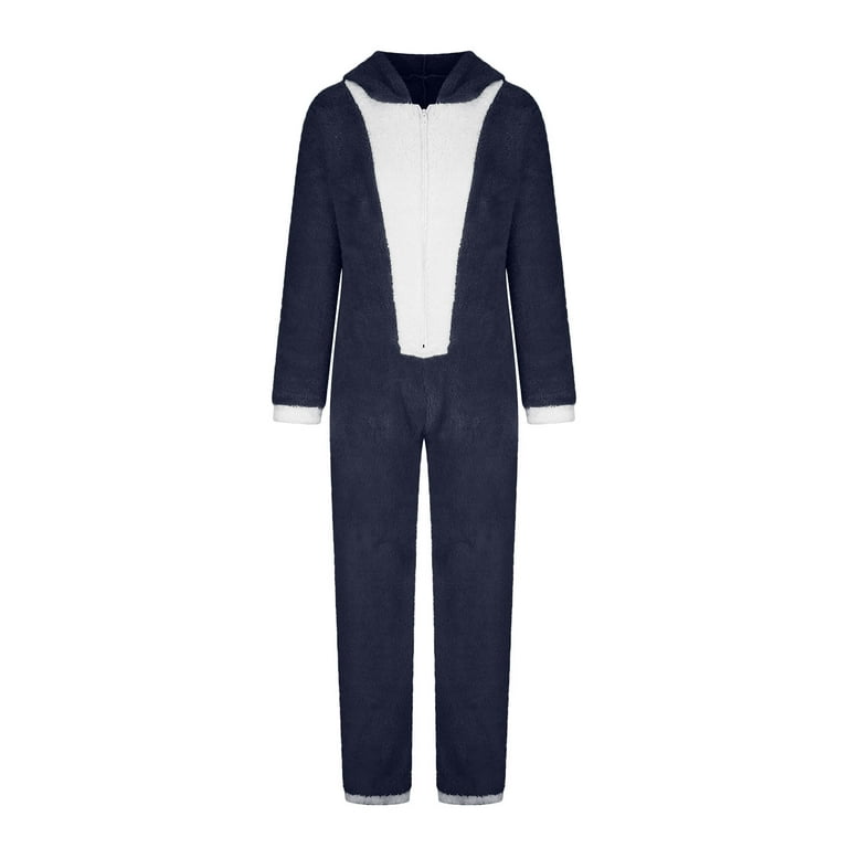 Fanxing Onesie with Butt Flap Women Fluffy Pajamas for Women