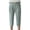 Green, variant on Cotton Linen Capri Pants for Women Lightweight Relaxed Fit Straight Leg Cropped Pants with Pockets Womens Capris