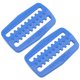 thumbnail image 1 of 2 piezas 20 mm Buceo pesas Anti -Slide Slide Hebilla () Azul, 1 of 3