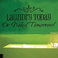 thumbnail image 5 of 3 x Laundry Today Letter Removable Self-adhesive Wall Sticker Decal Mural Room Decor, 5 of 5