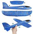 thumbnail image 4 of Toyvian 3PCS Flying Glider Planes Lightweight Throwing Plane Fun Toys Party Favors for Kids with 3 Paratroopers (Random Color), 4 of 4