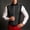 A131 Black, variant on Men's Military Drummer Boy Vest Marching Band Jacket Sleeveless Hussar Waistcoat Nutcracker Ringmaster Cosplay Costume for Halloween Party Performance