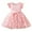 Pink, variant on ibuvkizy Girls Summer Dresses Baby Princess Dress Girls New Princess Dress Floral Mesh Dress Birthday Dress Skirt Toddler Birthday Party Gown Kids Cute