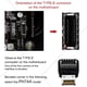 thumbnail image 5 of sweethay Adaptador USB3.1 Tipo-E convertidor de extensión de panel frontal macho a hembra, 5 of 6