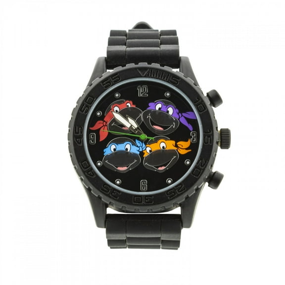 Teenage Mutant Ninja Turtles Analog Watch with Silicone Strap