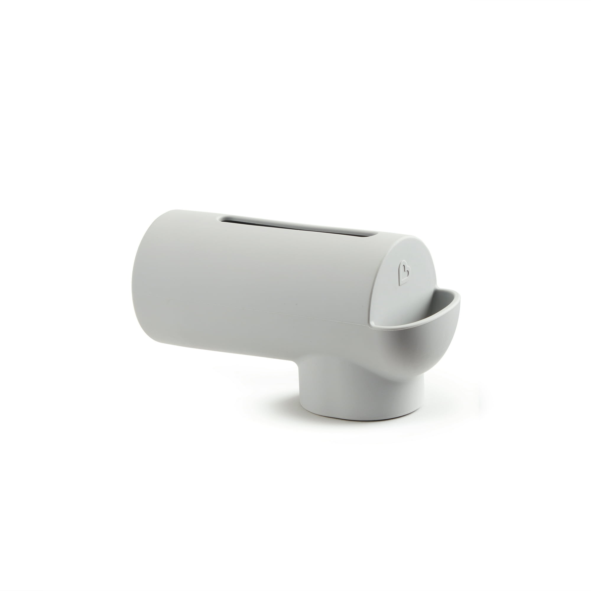Munchkin® Soft Spot™ Silicone Spout Guard with Built-in Bubble Bath Dispenser, Gray, Unisex