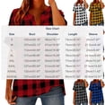 thumbnail image 6 of ZUKMRJPC Womens Summer Tops V Neck Button Down Short Sleeve Checkered Shirts Loose Fit Casual Lightweight Gingham Plaid Tunic Shirts, 6 of 6