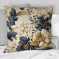 thumbnail image 2 of Designart "Opulent White Gold Damask I" Damask Printed Throw Pillow, 2 of 5