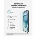 thumbnail image 6 of Belkin ScreenForce InvisiGlass Blue Light Filter Screen Protector for iPhone 16 Plus, iPhone 15 Plus, & iPhone 14 Pro Max Scratch-Resistant Impact Protection w/ Included Easy Align Tray, 6 of 7