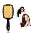 thumbnail image 3 of Ygjytge Peine De Masaje Con Bolsa De Aire Hueca Cepillo De Peinado Para El Cuidado Del Cabello Rizado Recto (Naranja) Ygjytge Para estrenar, 3 of 4