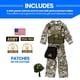 thumbnail image 2 of Disfraz de soldado del ejército estadounidense para niños (niños pequeños de 4 años), 2 of 7