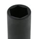 thumbnail image 3 of Juego de vasos de impacto de 30 tuercas de alta resistencia, accionamiento de 1/2 pulgada, 6 puntos, 150 mm de longitud, 3 of 7